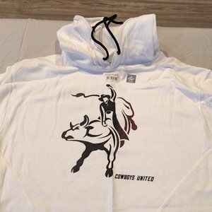 Professional Bull Riders (PBR) Short Sleeve Hoodie - XXL